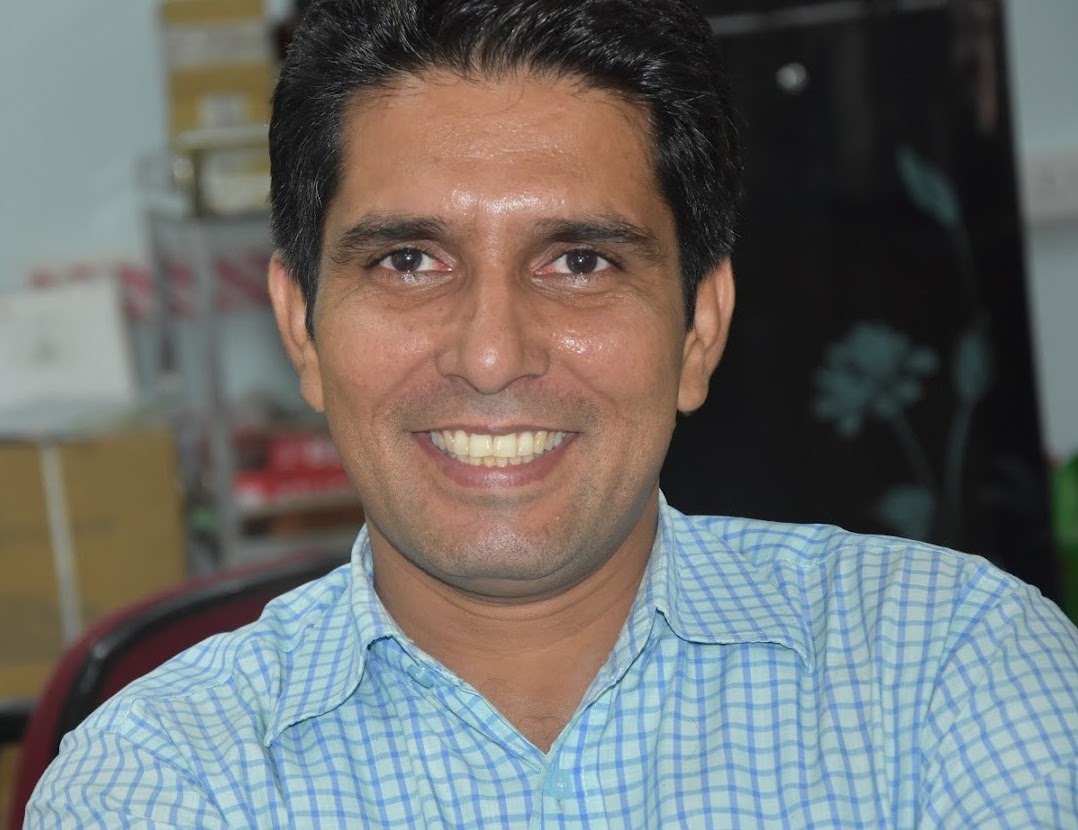 Kripal Singh smiling